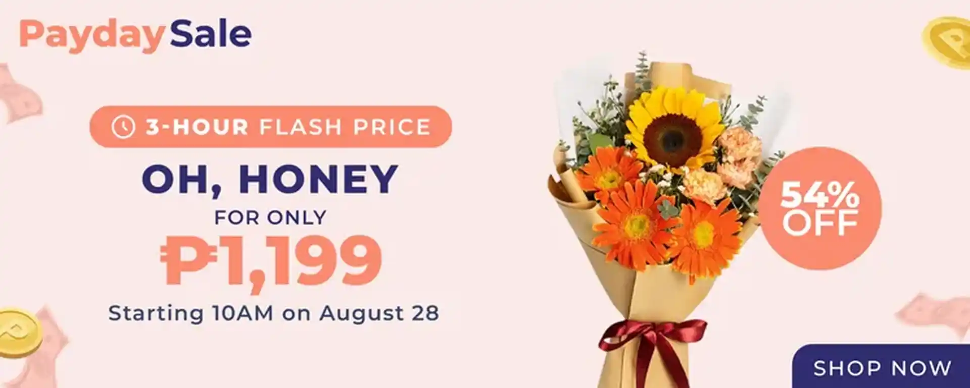 Flowerstore LTO - Oh Honey - Aug 28, 10am