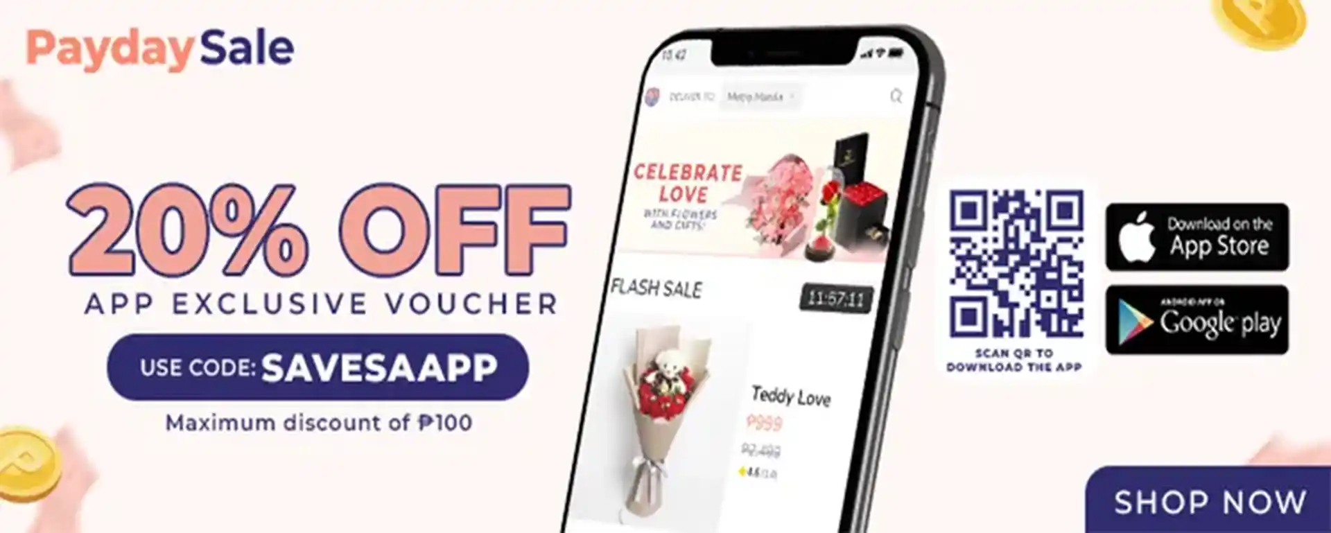 Flowerstore Payday - App