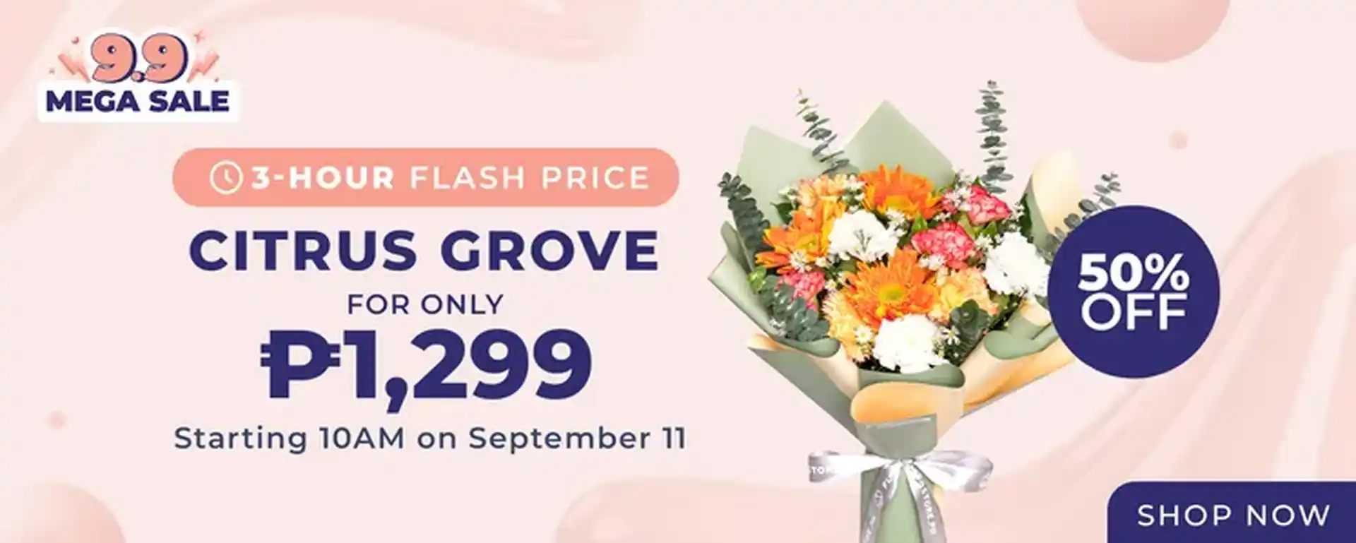 Flowerstore LTO - Citrus Grove - Sep 11, 10am