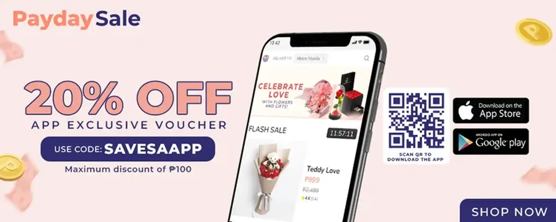 Flowerstore Payday - App