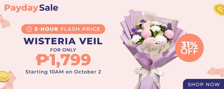 Flowerstore LTO - Wisteria Veil - Oct 2, 10AM