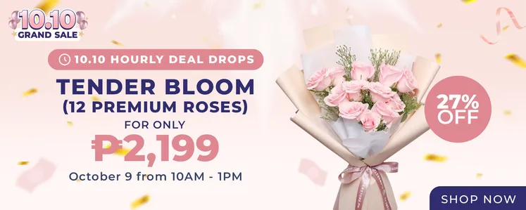 Flowerstore LTO - Tender Bloom - Oct 9, 10AM