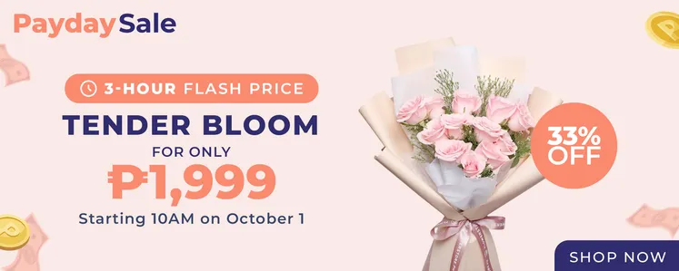 Flowerstore LTO - Tender Bloom - Oct 1, 10AM