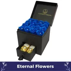 Blue Eternal Love Box| Flowerstore.Ph - Flowerstore.Ph | Same-Day Flower  Delivery