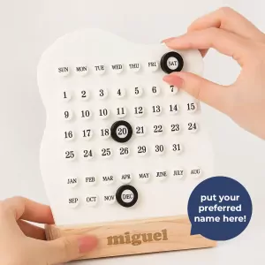 Personalized Perpetual Calendar FlowerStore ph Same Day Flower Delivery