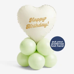 Happy Heart Balloon Stack
