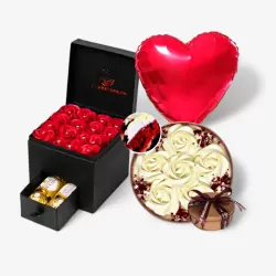 Bright Red Eternal Love Box Sweet Bundle