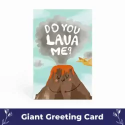 I Lava You Card.