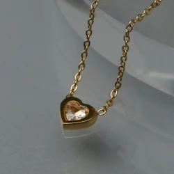 Averine Mini Heart Pendant Necklace