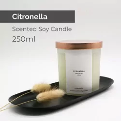 Citronella Scented Soy Candle
