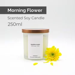Morning Flower Scented Soy Candle