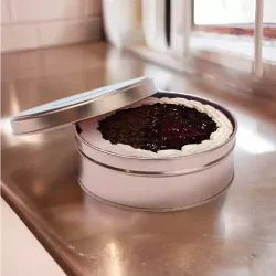Blueberry-Oreo Cheeseccake in Can