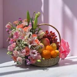 Stargazer Blossom Fruit Basket