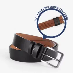 Personalized Leather Belt