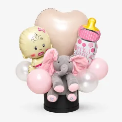 Elephant Plush Balloon Set