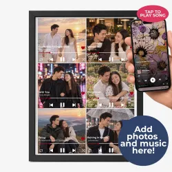 Tap to Play Music Photo Frame