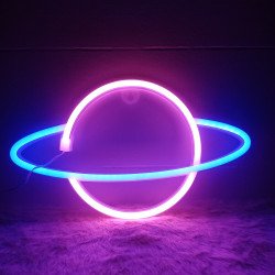 Neon LED Hanging Saturn - Online Gift Delivery - Philippines Online ...