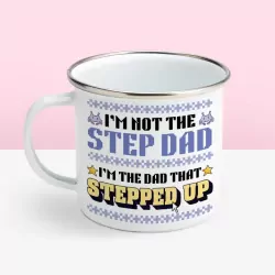 Stepped Up Dad Mug