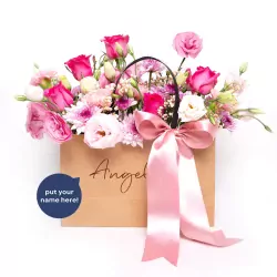 Rosy Tote with Love