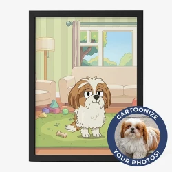 Cartoonized Pet Photo Frame