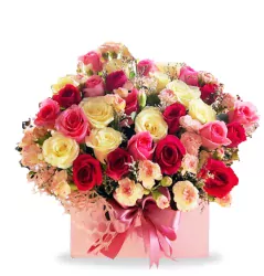 Bountiful Rose Box - Online Gift Delivery - Philippines Online Flowers ...