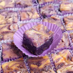 Ube Cheesecake Bars