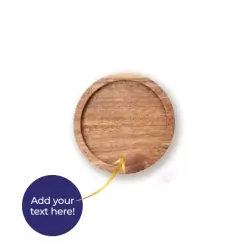 Personalized Wood Coaster