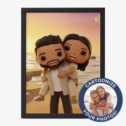 Personalized Pop Figure Photo Frame