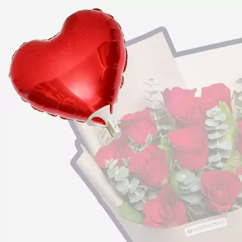 Heart Balloon Topper