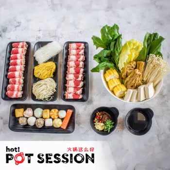 Unlimited Hot Pot Family Lunch Pass for 4 by Hot Pot Session