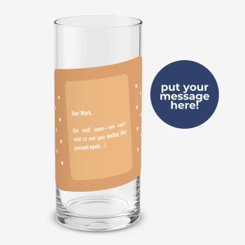 Get Well Cylinder Vase.