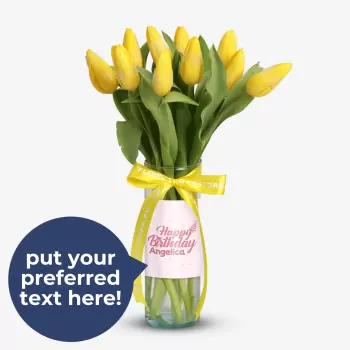 Yellow Tulips (10 Stems)