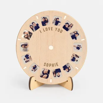 Personalized Photo Reel Disc