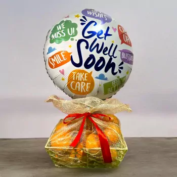 Orange Oasis Basket
