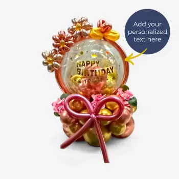 Rosy Blooms Balloon