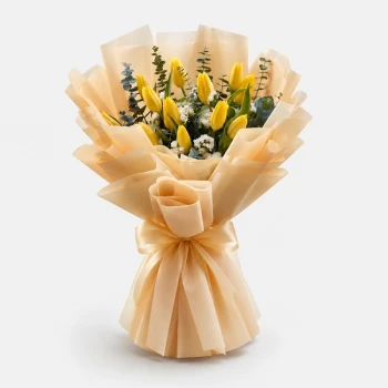 Sunset Ray Tulips (10 Stems)