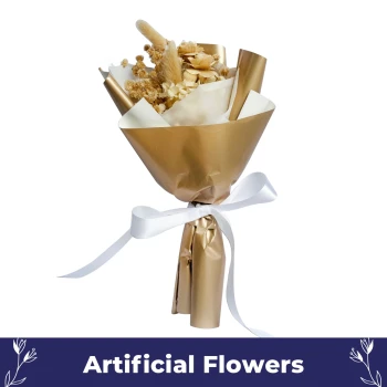 Gilded Blossom Mini Bouquet