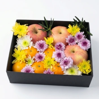 Apple and Citrus Fruit Box