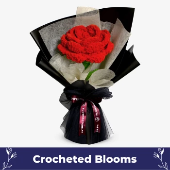 Giant Crochet Rose