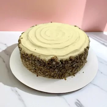 Banana Walnut Whirl Cake