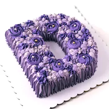 Stylish Vanilla Cake