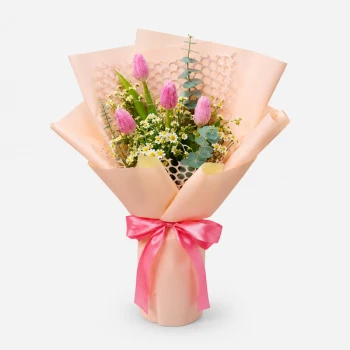 Sweet Whisper Tulips (4 Stems)