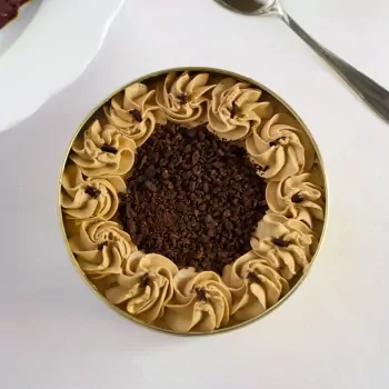 Mocha Chiffon Buttercream Cake