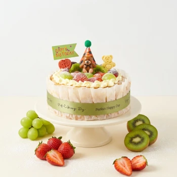 Fruit Sparks Basque Cheesecake