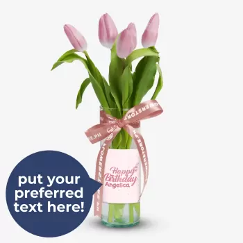 Pink Tulips (5 Stems)