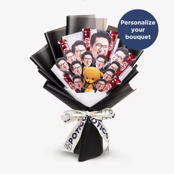 Personalized Photo Bouquet