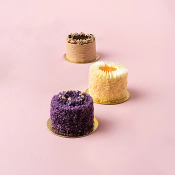 Valentine’s Mini Cake Trio