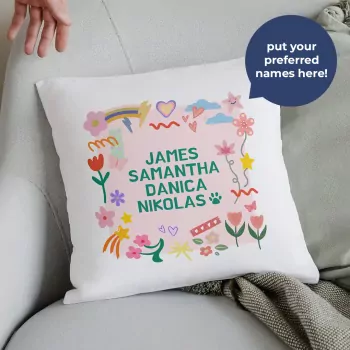 Cherished Names Pillow