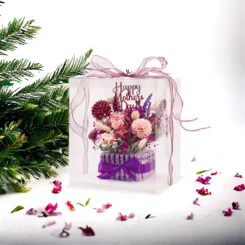 Amethyst Money Bloom Box - Online Gift Delivery - Philippines Online ...