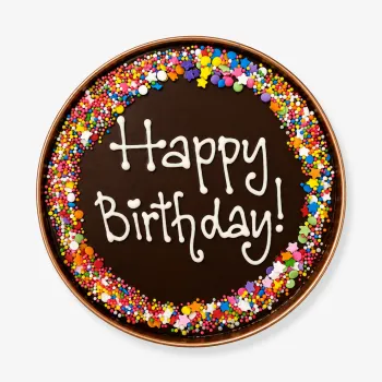 Happy Birthday Cake In Can.